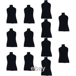 12 Compte Mannequin Corps Femme Housse de Tailleur Robe Tissu Femme