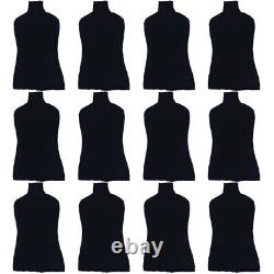 12 Compte Mannequin Corps Femme Housse de Tailleur Robe Tissu Femme