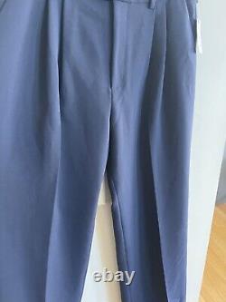 Anthropologie Fille Préférée Pantalons Larges Bleu Marine Taille 14 Neufs avec Étiquette