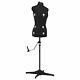 Barash Mannequin De Couture Ajustable Pour Femme Noir Taille S 33-40, Mannequin De Couturière Féminin V9n3