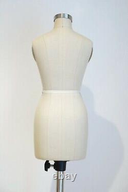 Demi-Taille Mannequin de Couture avec Bras 1/2 pour Étudiantes UK8/10