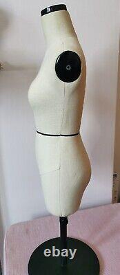 Demi-échelle de pantalon et bras détachables Mannequin de couturière 1/2 Femme Taille UK 12