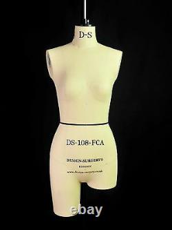 Design-surgery Mannequin Lauren Ds-108-fca Tailors Mannequin, Draping Stand