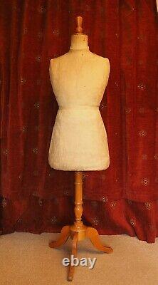 Forme de robe antique vintage, mannequin, mannequin de tailleur, support d'affichage de costume