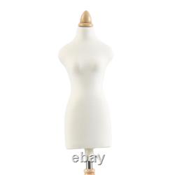 Forme de robe mini femme avec support, mannequin de tailleur pour la confection de robes