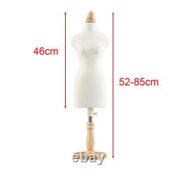 Forme de robe mini femme avec support, mannequin de tailleur pour la confection de robes