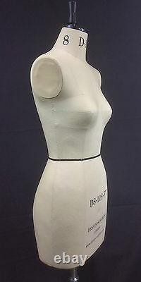 Mannequin Design-chirurgie, Florence, Tailleurs Factice, Draping Body Stand, Taille 8