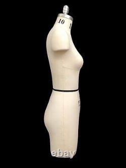 Mannequin Professionnel Tailors Dummy'valerie' Taille S10-h Modèle Femme Fce