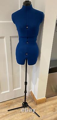 Mannequin de couture Adjustoform Sew Deluxe Forme de robe Dummies Tailors MANQUANT UNE JAMBE 10-16