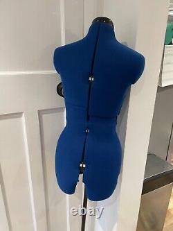 Mannequin de couture Adjustoform Sew Deluxe Forme de robe Dummies Tailors MANQUANT UNE JAMBE 10-16