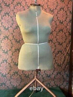 Mannequin de couturier rétro Singer extensible vintage