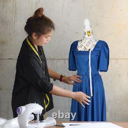 Mannequin de couturière féminine réglable en hauteur jusqu'à 167 cm, taille 34-38