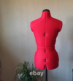 Mannequin de couturière femme, buste, taille 8 12, pour les créateurs de mode.
