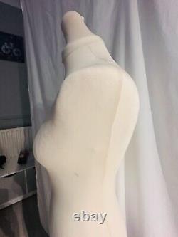 Mannequin de couturière taille S-L Femme Torse Crème Affichage de vente Modèle de couturière