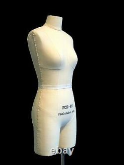 Mini Mannequin Dress Form'ida' Fce Tailors Dummy Draping Stand Half Scale