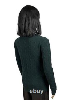 Pull en tricot de laine et cachemire Ralph Lauren taille M