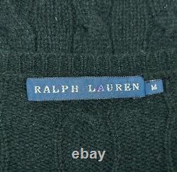 Pull en tricot de laine et cachemire Ralph Lauren taille M