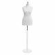 Taille 12/14 Femme Tailors Dummy Blanc Torso Display Dressmakers Dummy