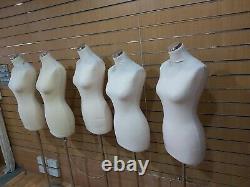 Tailors Dummy Femme Dressmakers Bust Retail Display Mode Mannequin
