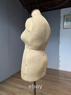 Vintage Singer Dressmakers/tailors Dummy/mannequin Hauteur Ajustable Stand 1940s